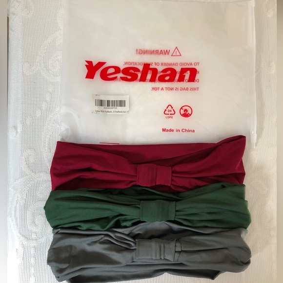 NEW Wide Knotted Stretch 3 Headband Set - Picture 6 of 6